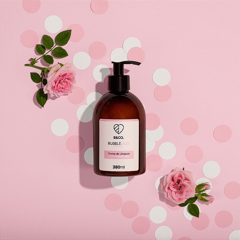 Creme de Limpeza Capilar Low Poo BubbleLilly