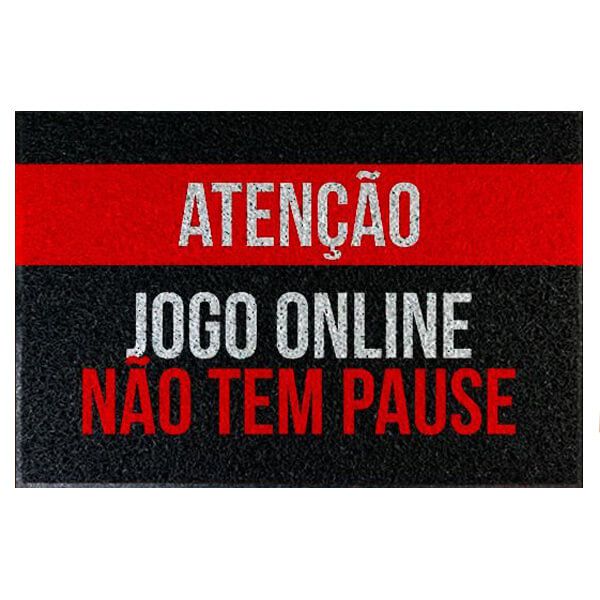 Placa Decorativa Amor Jogo Online Não Tem Pause