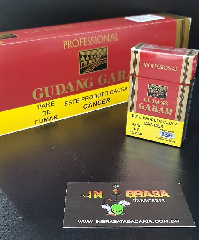 Cigarro Gudang Garam Professional Cravo - Inbrasa Tabacaria