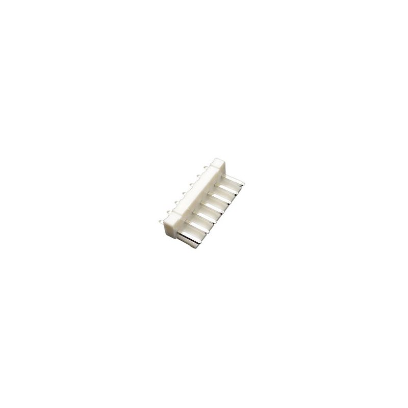 Conector Header Kk com trava 3,96mm Macho 07 vias 180° Kkzão