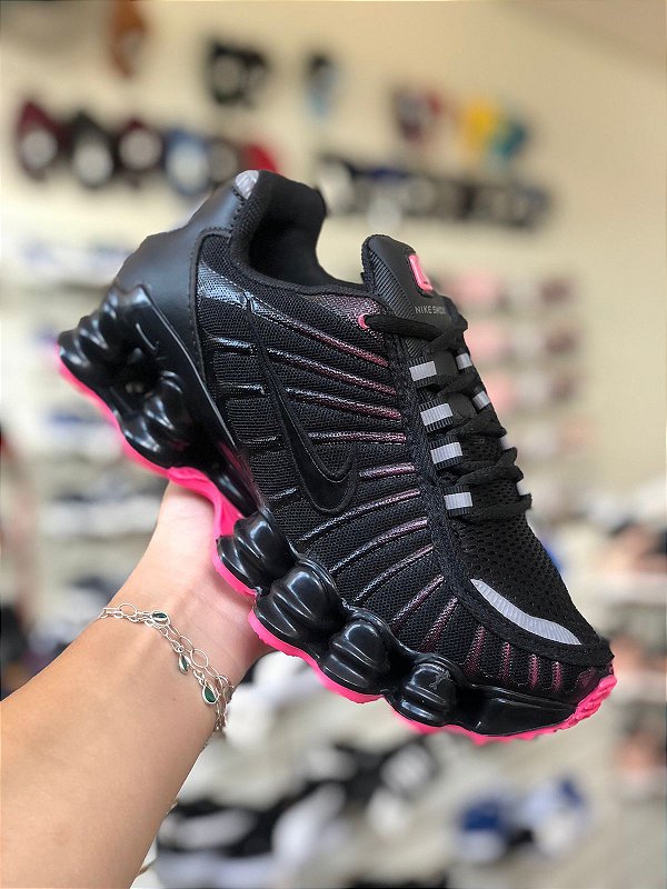 12 Molas Nike Feminino Shox Feminino Nike Shox Rosa E Dourado Nike