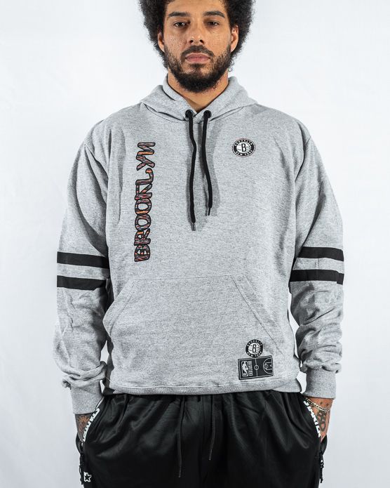 men's brooklyn nets moletom com capuz