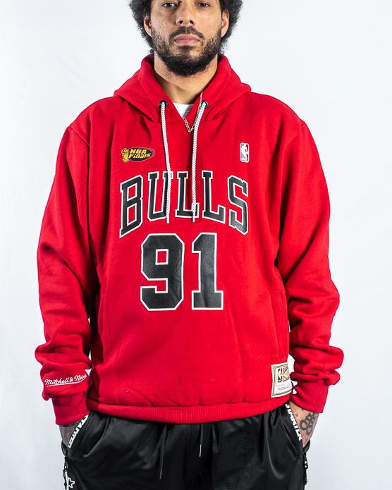 mitchell and ness chicago bulls moletom com capuz
