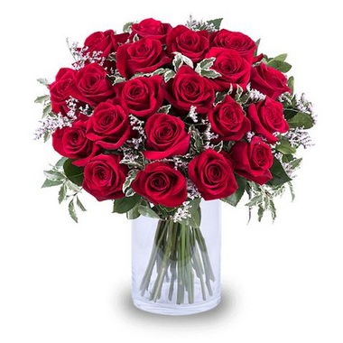 Buquê de 20 Rosas Colombianas e Nacionais