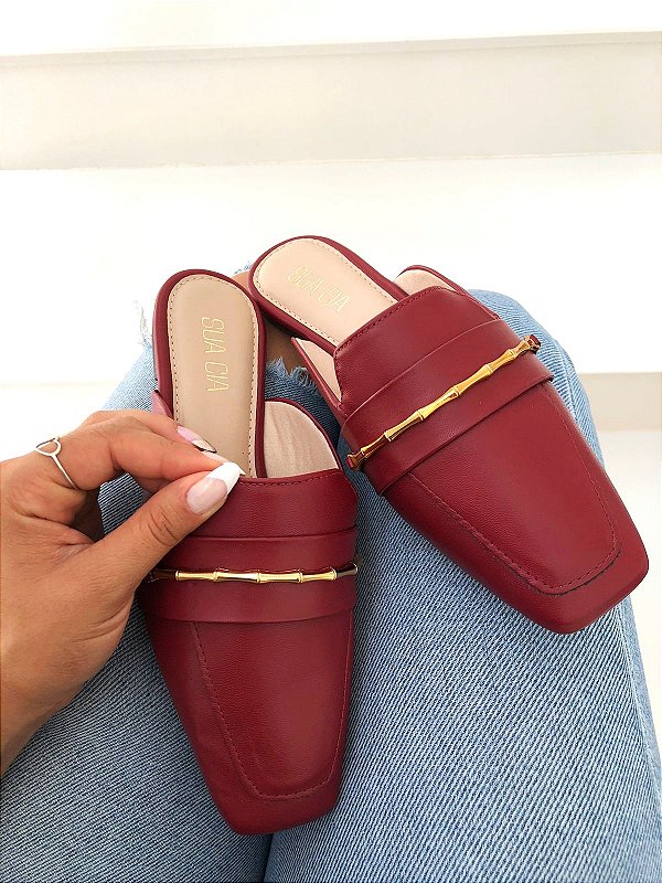 Mule Patricia - Ss22 Bordo