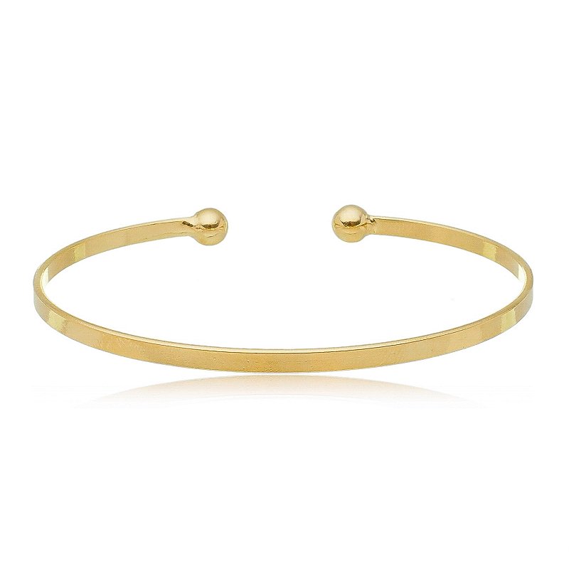 Bracelete Slin - Banho Ouro 18K