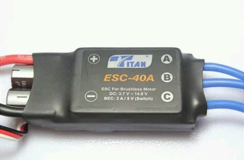 ESC Titan 40A com BEC