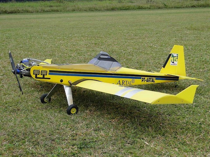 Aeromodelo Epp Yak 54 Inquebravel Kit Para Montar