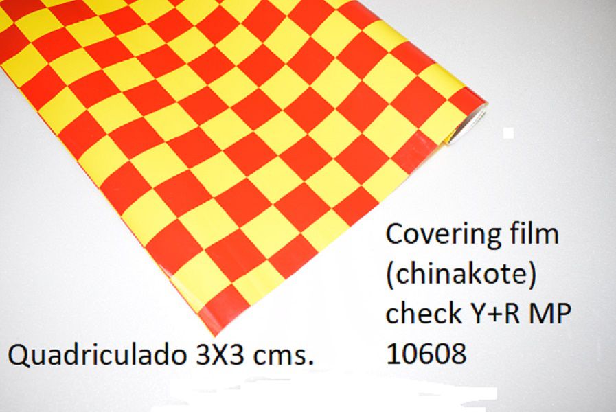 Chinakote quadriculado 3x3 cms.