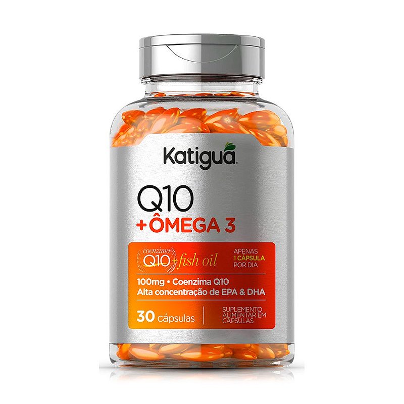COENZIMA Q10 + OMEGA 3 600MG 30CAPS Dose Máxima