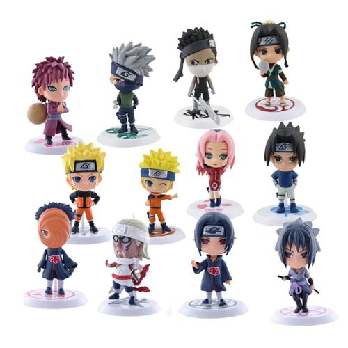 Boneco Naruto Figura e Ação Sasuke Uchiha