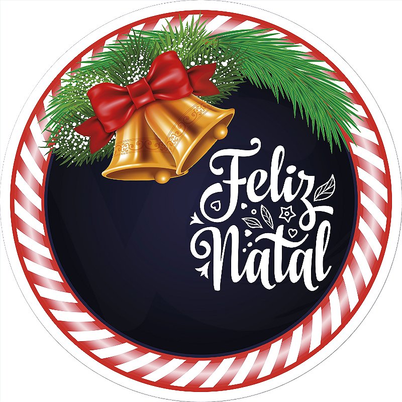 Capa Fundo Feliz Natal Com Elástico Decoração Natalina