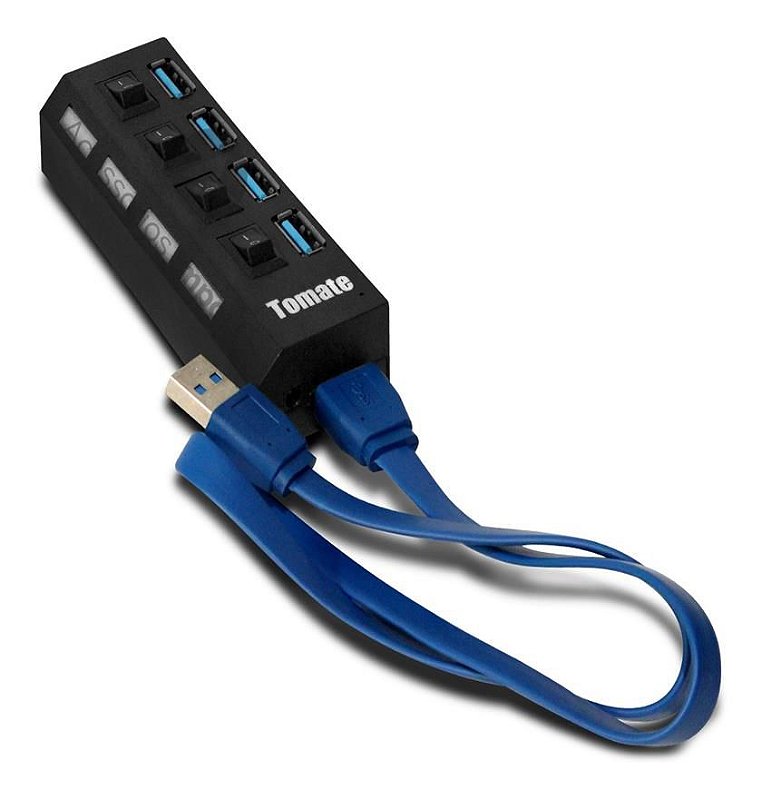 Multiplicador De Entradas Usb Hub 3.0 Alta Velocidade C/led ...