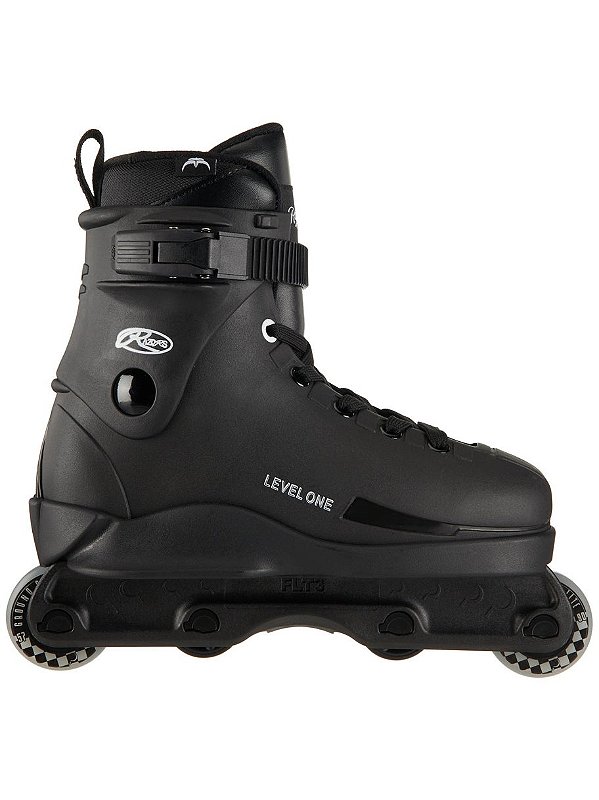 PATINS INLINE RAZORS CULT LEVEL ONE JUNIOR - PRETO - Brasil In Line