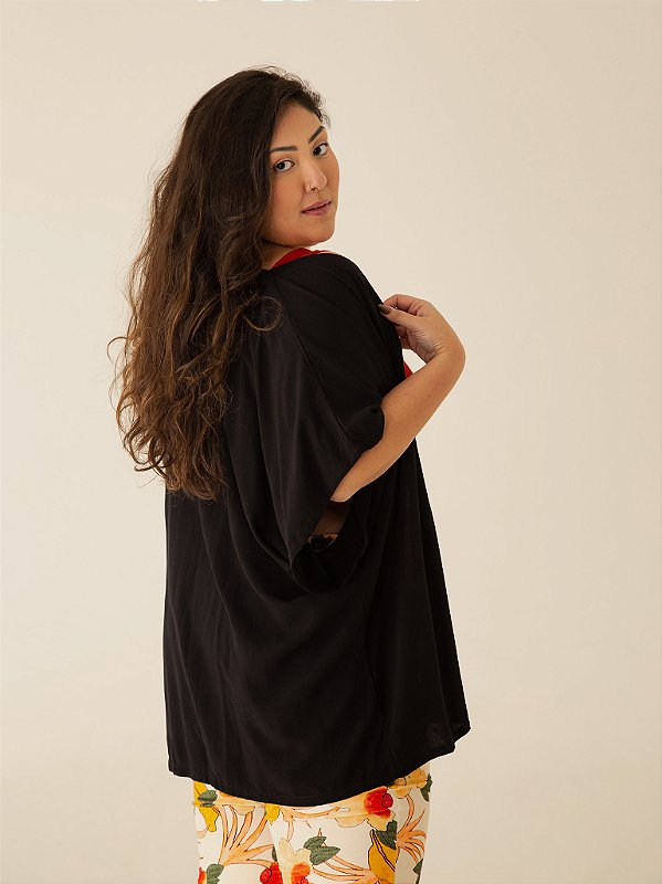 KIMONO FORASTEIRA PRETO