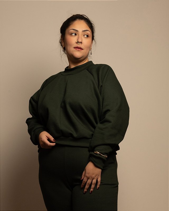 BLUSÃO CHICÓ CURTA VERDE