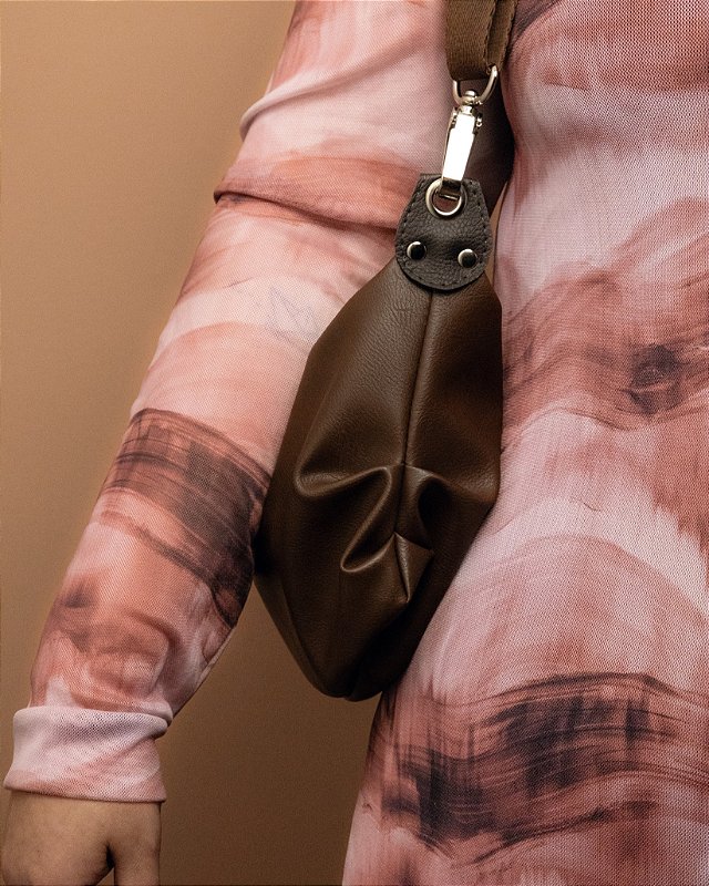 BOLSA ROSA | MARROM