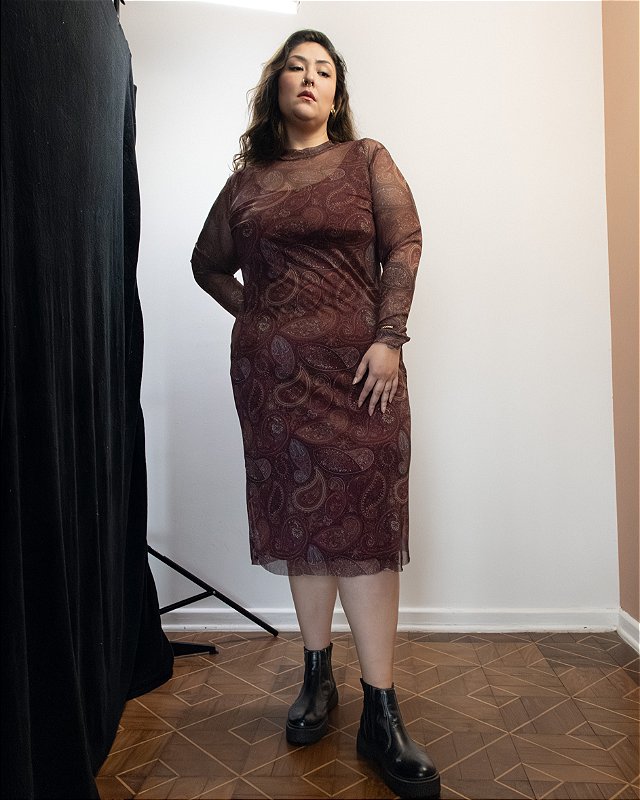 VESTIDO TULE | PAISLEY