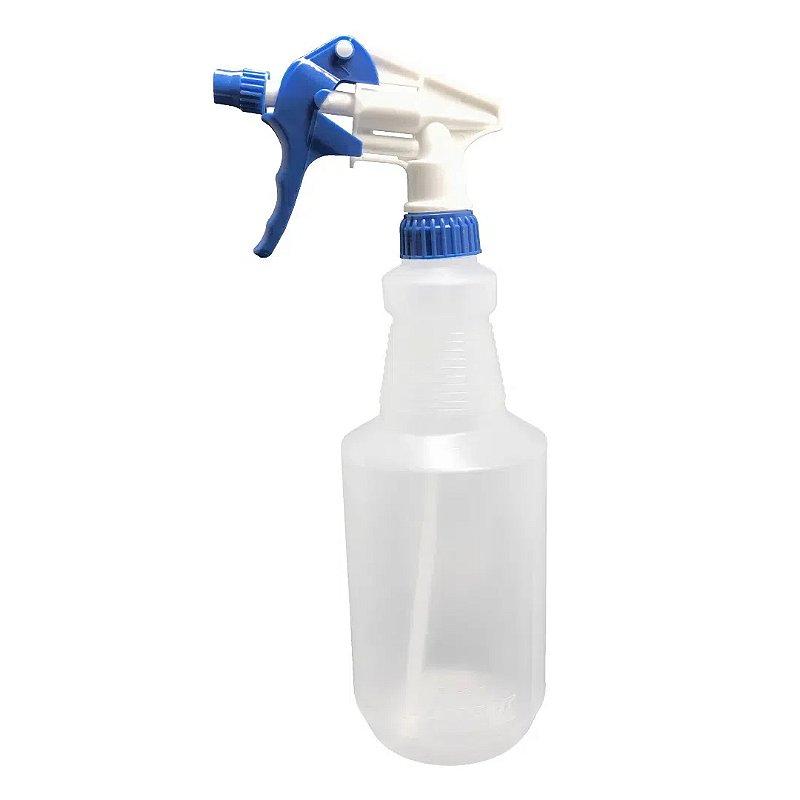 Pulverizador Plástico com Gatilho 500ml Pet Transparente Cristal