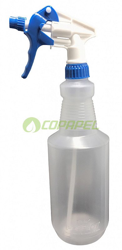 Frasco Pulverizador Plástico Transparente c/ gatilho spray p/ produtos  químicos 500ml ref. 972328 - Copapel Store