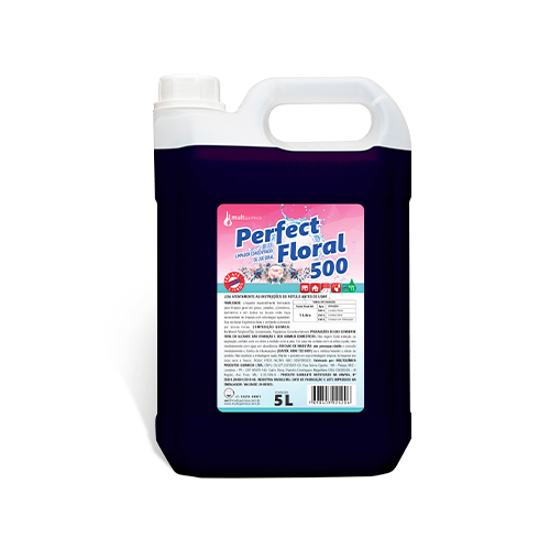 Detergente Perfect 500 Floral Multquimica 1L - Copapel Store
