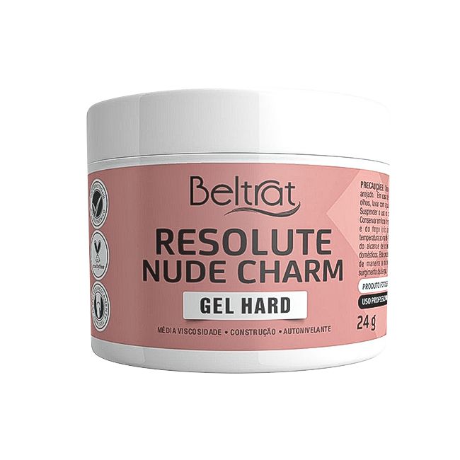 Gel Construtor Autonivelante Nude Charm Beltrat 24g Manicure