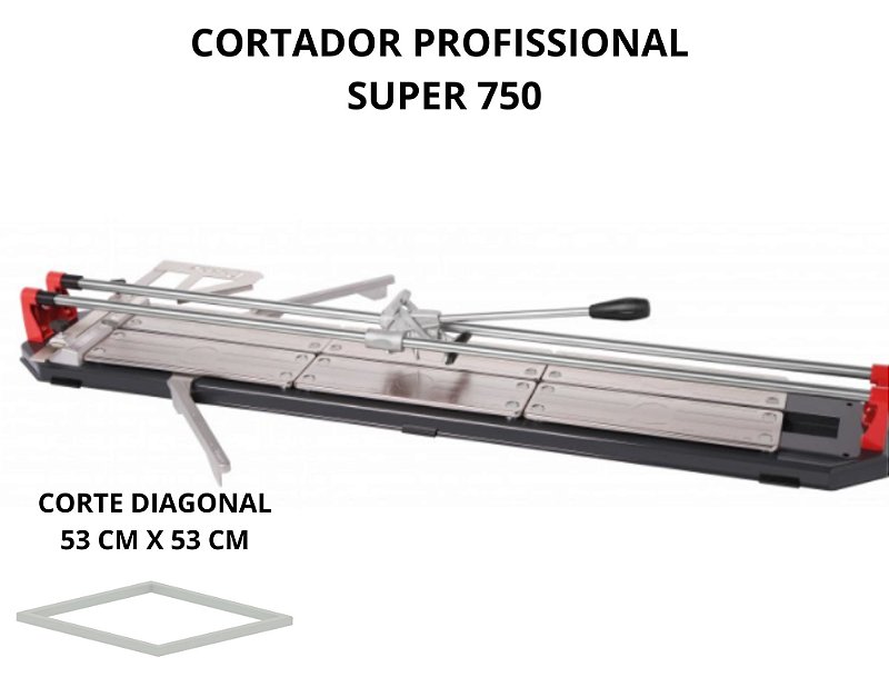 Cortador de Piso - Porcelanato Super 750 | Cortag | Pro Azulejista ...