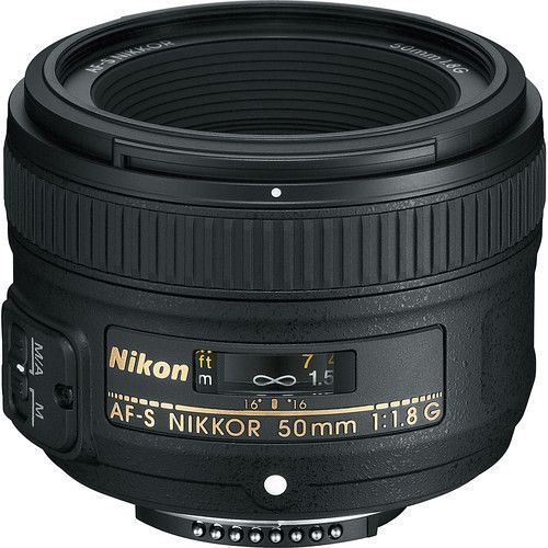 美品【即購入OK!】Nikon AF-S NIKKOR 50mm f/1.8G Lente Nikon AF-S NIKKOR 50mm f/1.8G - bellaphoto.com.br l Bella