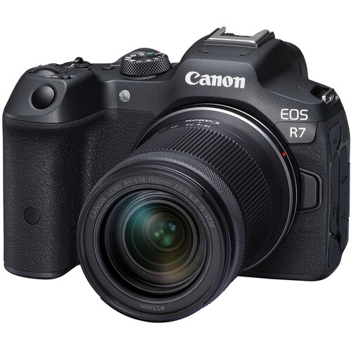 Câmera Canon EOS R7 Mirrorless Kit com Lente Canon RF-S 18-150mm