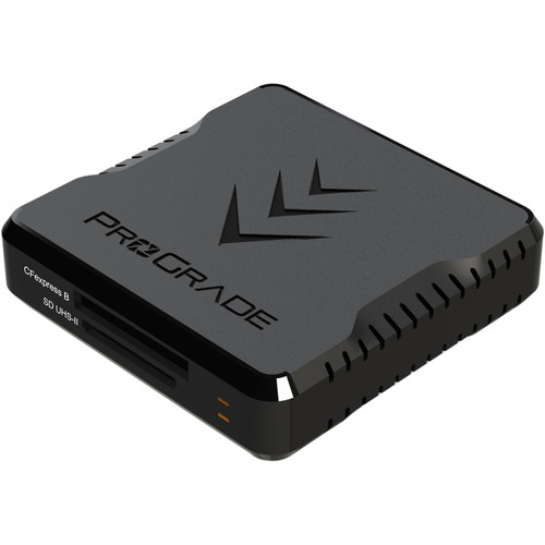 ProGrade Digital　CFexpress 256GB タイプB　　② Leitor ProGrade Digital CFexpress Type B & UHS-II SDXC Dual-Slot