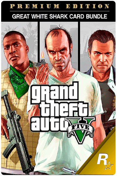 Grand Theft Auto V Premium online Edition & Whale Shark Card