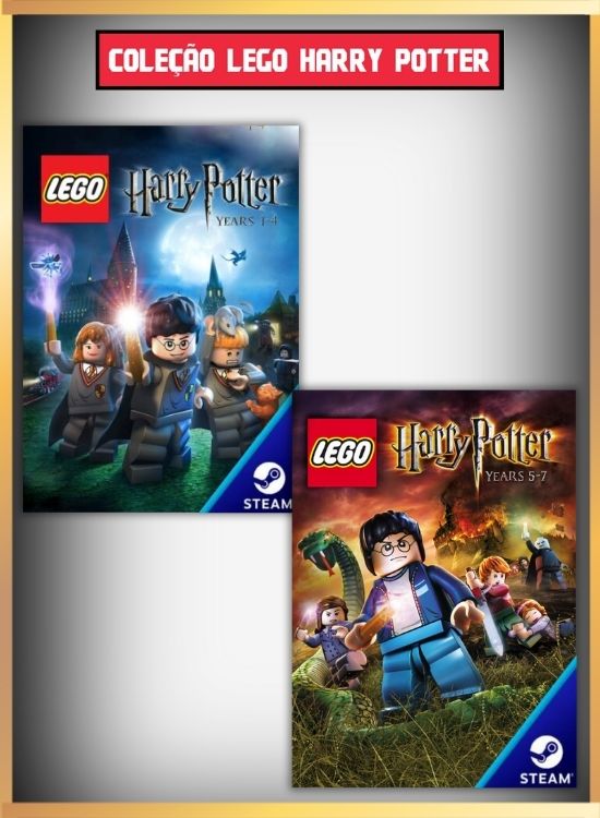 Pacote Lego Harry Potter Steam Código de Resgate digital - CardLândia