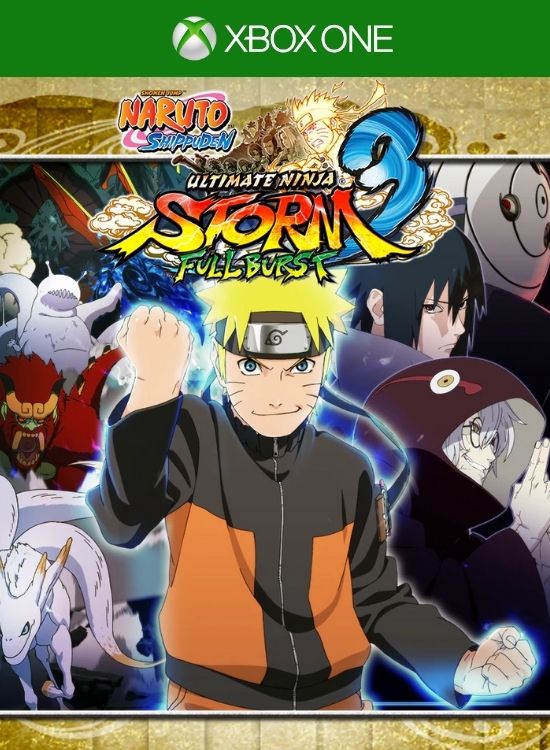 NARUTO SHIPPUDEN Ultimate Ninja STORM Full Burst XBOX ONE Código de Resgate Dígitos