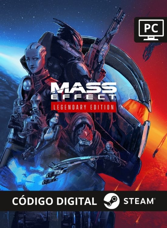 Mass Effect Legendary Edition Steam Código de Resgate digital - CardLândia