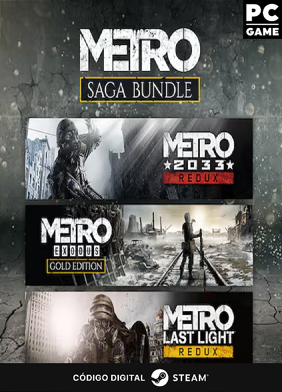 Metro Saga Bundle - Steam PC Código De Resgate Digital - CardLândia