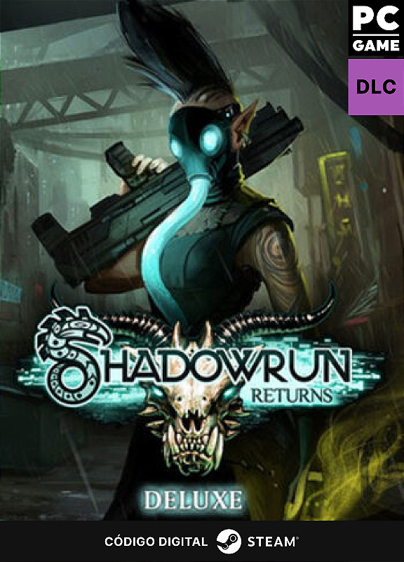 Shadowrun Returns - Deluxe DLC - Steam PC Código De Resgate Digital ...