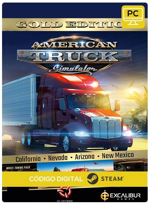 American Truck Simulator Gold Edition Steam CD Key Pc Código De Resgate ...
