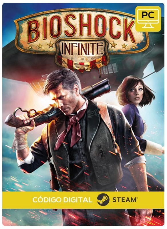 BioShock Infinite Steam CD key PC Código De Resgate Digital - CardLândia