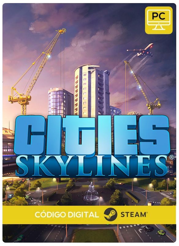 Cities: Skylines Steam Código de Resgate digital - CardLândia