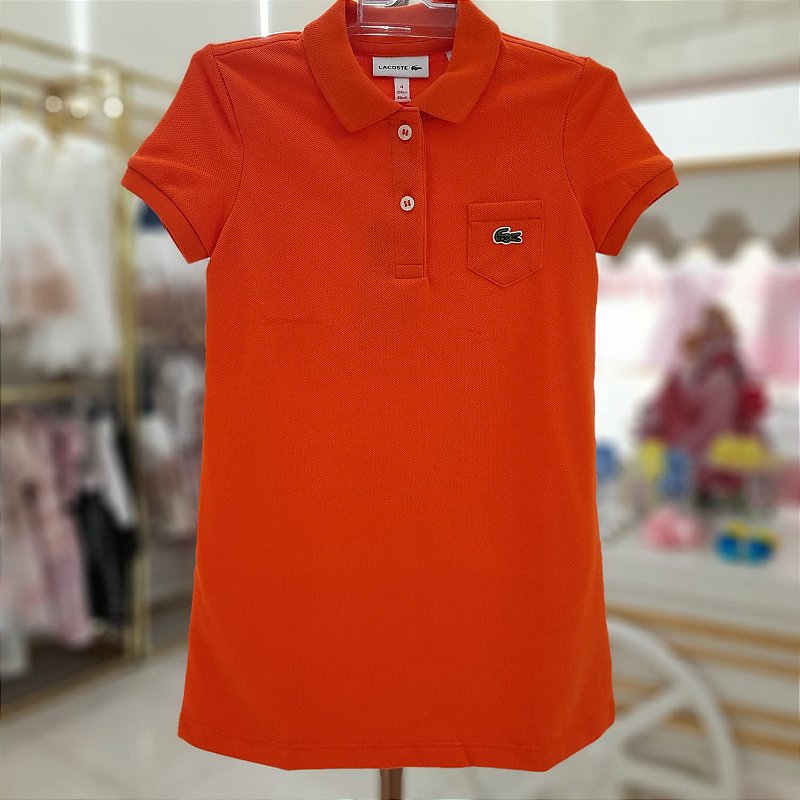 Vestido laranja Lacoste Infantil - Vestido Lacoste - Tutti Bambini - Loja  de Roupas infanto-juvenil multimarcas