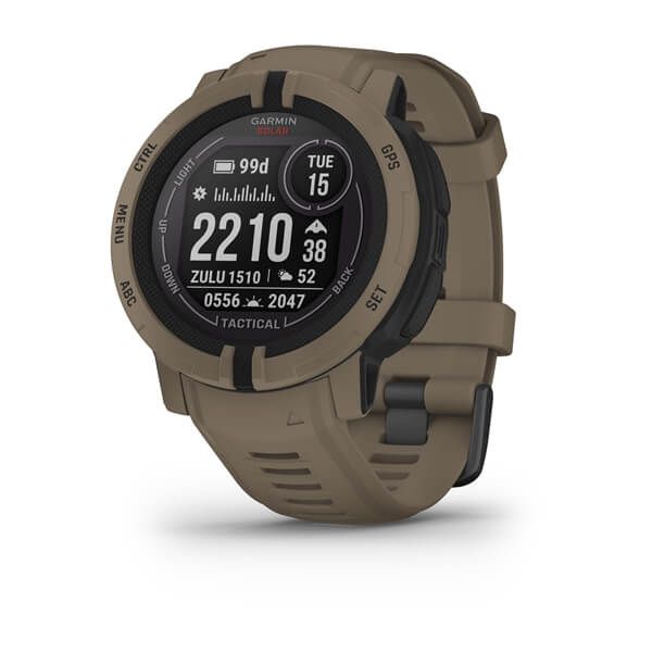 Garmin Instinct 2 Solar Tactical Edition Coyote Direct Esportes