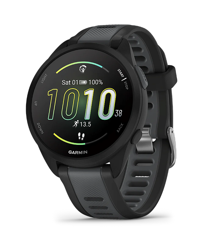 Relógio Garmin Forerunner 165 AMOLED Music Preto - Direct Esportes