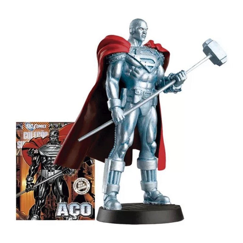 DC Figurines Regular: Aço - Edição 75 - Saga Geek Shop