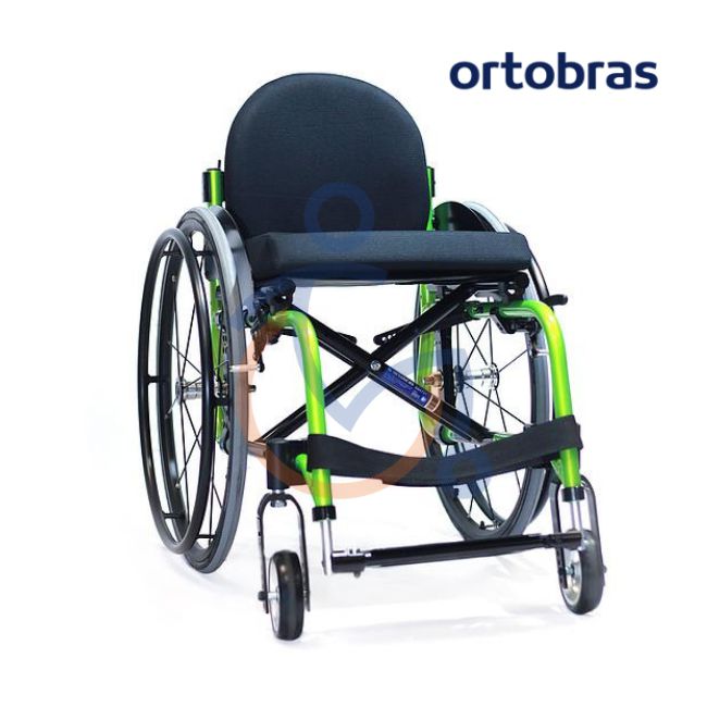 Cadeira de Rodas Dobrável/Monobloco Lite X Ortobras - Tocando a Vida Cadeira  de Rodas - A Sua Loja de Cadeira de Rodas