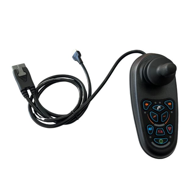 Joystick Vr2 Funções Especiais Cadeira De Rodas Motorizada