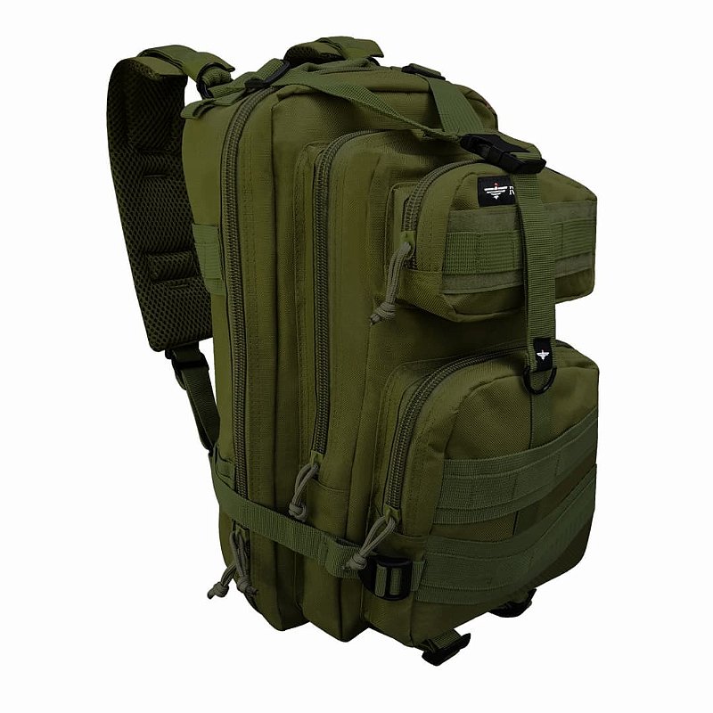 Mochila Tática Camp 40L Rapina Militar - Verde Oliva - Artigos Militares,  Pesca e Camping