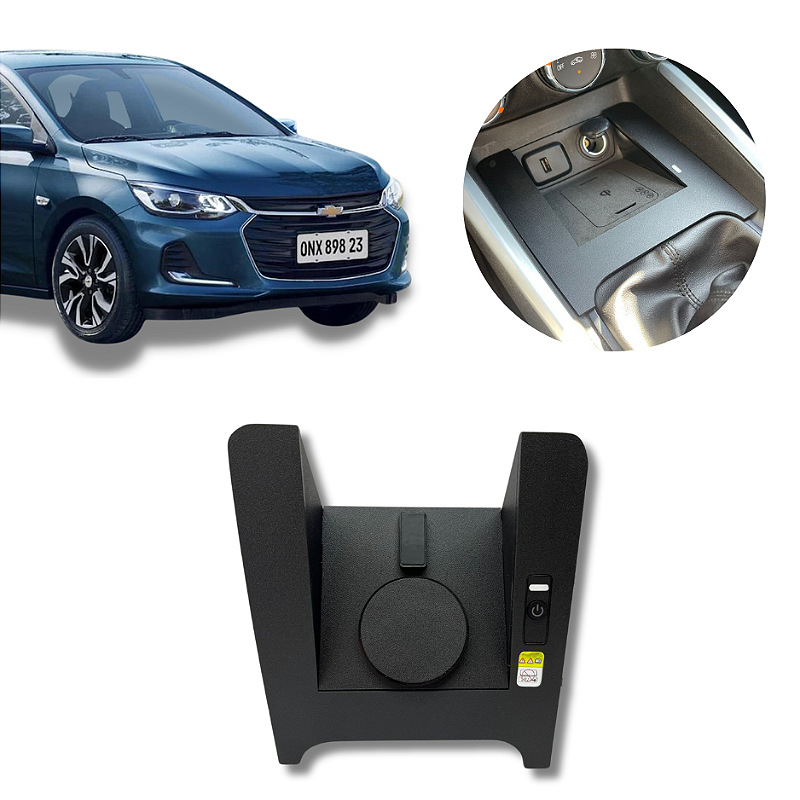 Carregador Por Indução Naf Tech Para Chevrolet Onix LT 2019/2026