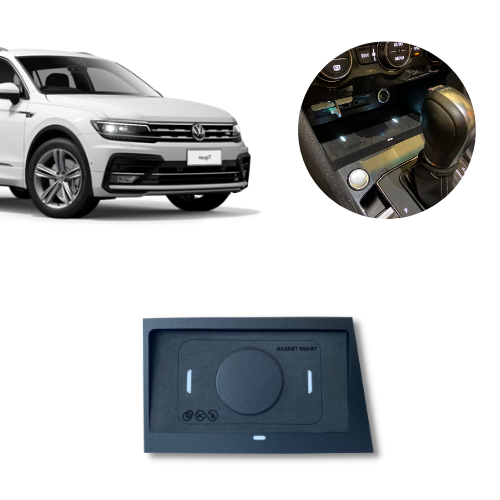 Carregador de Celular por Indução Naf Tech para Volkswagen Tiguan 2019/2026