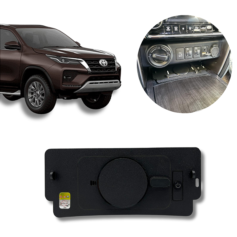 Carregador de Celular por Indução Naf Tech para Toyota SW4 2017/2026