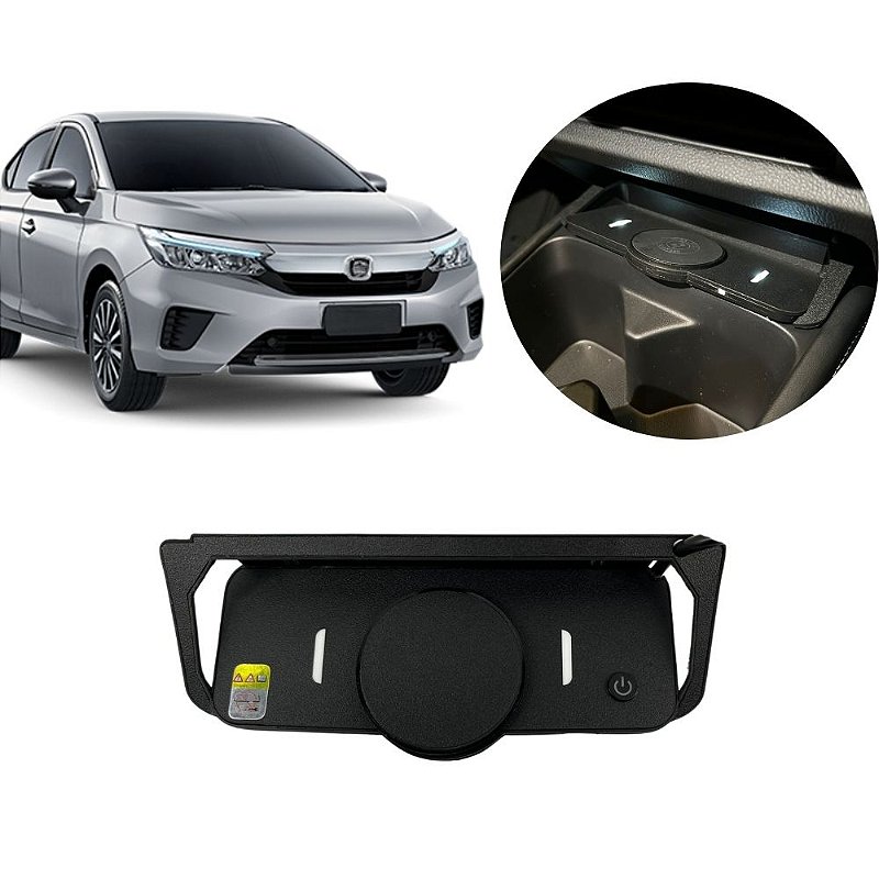 Carregador de Celular por Indução Naf Tech para Honda City 2022/2026